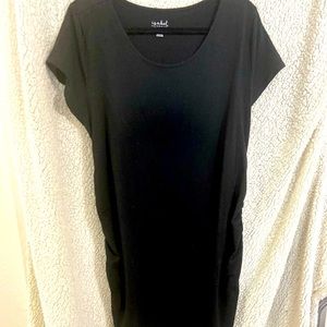 Maternity body con black dress size Xxl